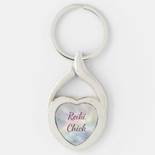Reiki Chick Keychain