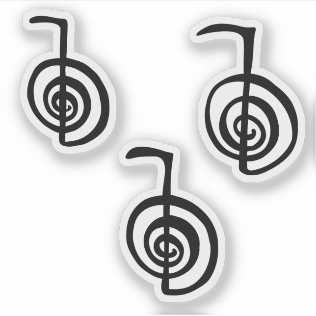 Reiki: Cho Ku Rei: The Power Symbol Sticker Pack (Front)