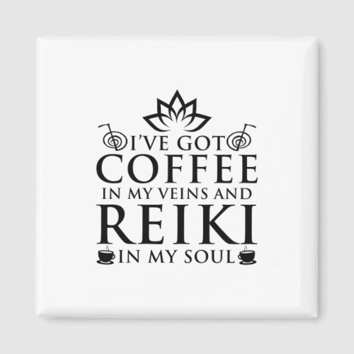 Reiki  Coffee  Reiki Master Esoteric Reiki Gifts Magnet