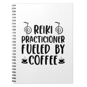 Reiki & Coffee Reiki Master Reiki Gift Ideas Notebook