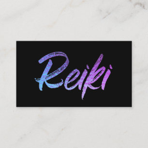 *~*  Reiki Energy Healer Practitioner or Master Business Card