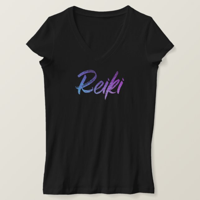 *~*  Reiki Energy Healer Practitioner or Master T-Shirt (Design Front)
