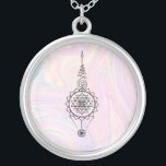 *~* Reiki Energy Healing Nirvana Pastel Marble Silver Plated Necklace<br><div class="desc">JEWELRY WITH INTENTION (R) - Energetically Enhanced Jewelry. Pastel Marble Swirls. As a professional distance spiritual energy healer since 2001, I have learned, developed and utilized the power of energy healing intention. All my JEWELRY WITH INTENTION (R) carries the healing energy of positive manifestation. This JEWELRY is ready to receive...</div>