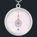 *~* Reiki Energy Healing Nirvana Pastel Marble Silver Plated Necklace<br><div class="desc">JEWELRY WITH INTENTION (R) - Energetically Enhanced Jewelry. Pastel Marble Swirls. As a professional distance spiritual energy healer since 2001, I have learned, developed and utilized the power of energy healing intention. All my JEWELRY WITH INTENTION (R) carries the healing energy of positive manifestation. This JEWELRY is ready to receive...</div>