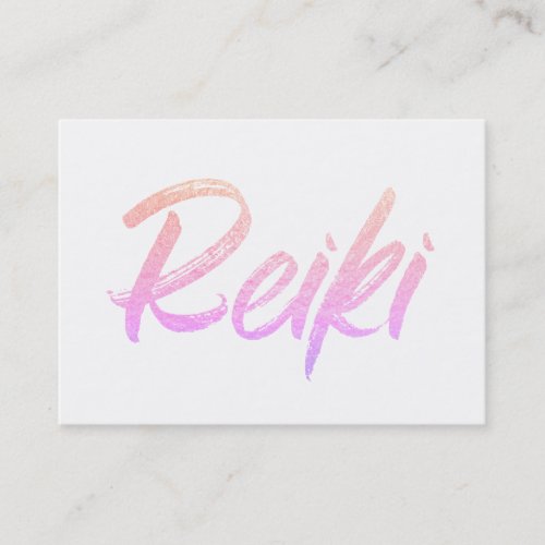 *~*  Reiki Energy Healing  Practitioner or Master Business Card