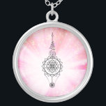 *~* Reiki Energy Healing Sparkle Rays Nirvana Silver Plated Necklace<br><div class="desc">JEWELRY WITH INTENTION (R) - Energetically Enhanced Jewelry. As a professional distance spiritual energy healer since 2001, I have learned, developed and utilized the power of energy healing intention. All my JEWELRY WITH INTENTION (R) carries the healing energy of positive manifestation. This JEWELRY is ready to receive your own personal...</div>