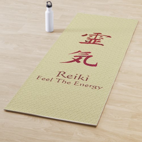 Reiki Feel The Energy  Yoga Mat