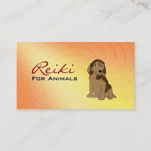 Reiki for Animals Business Cards
