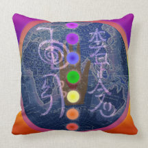 Reiki Globe Chakra Pillow