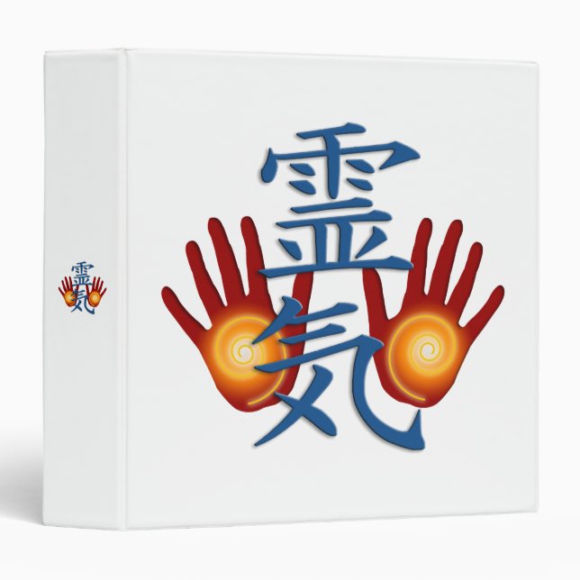 Reiki Hands Binder (Front/Spine)