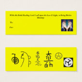 Reiki Healing Card (Front & Back)