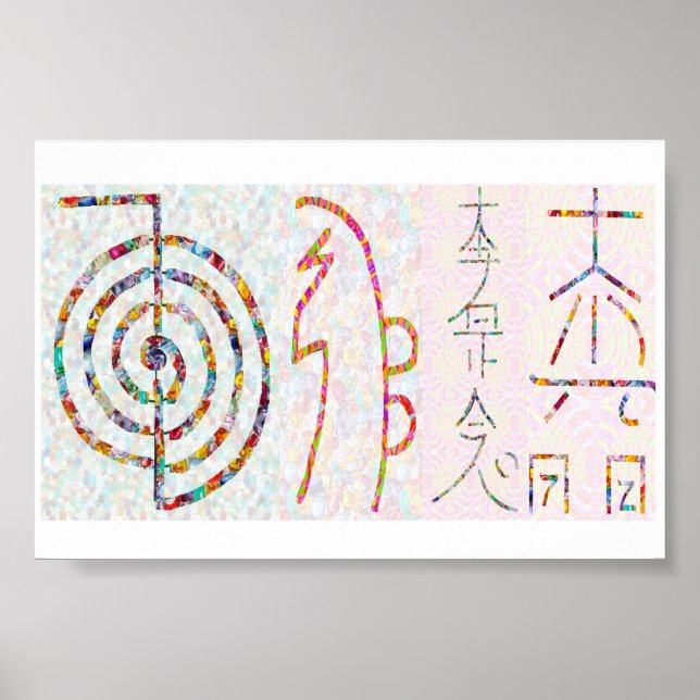 REIKI HEALING Chokuray ShayHayKi Distance Healer Poster (Front)
