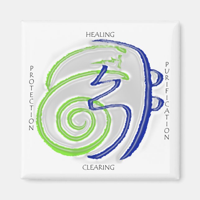 Reiki Healing Magnet (Front)