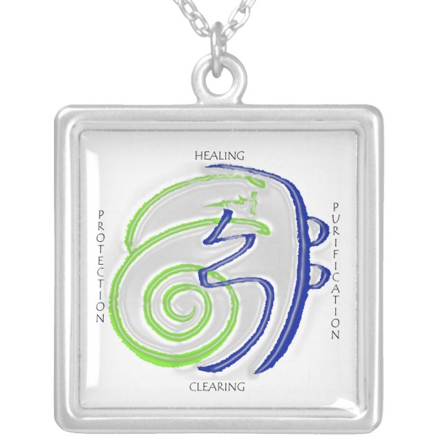 Reiki Healing Necklace (Front)