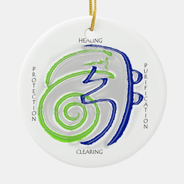 Reiki Healing Ornament (Front)