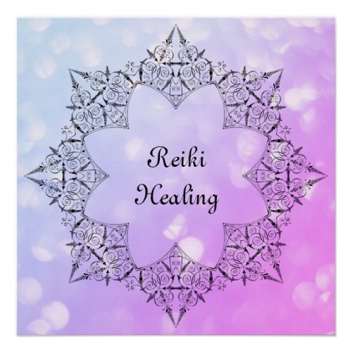 Reiki Healing Poster