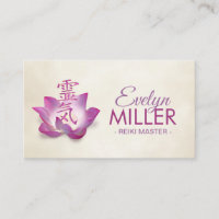 Reiki Healing symbol in lotus