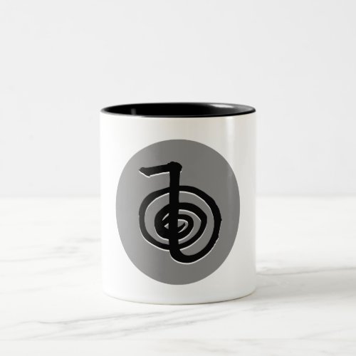 Reiki Healing Symbol Two_Tone Coffee Mug