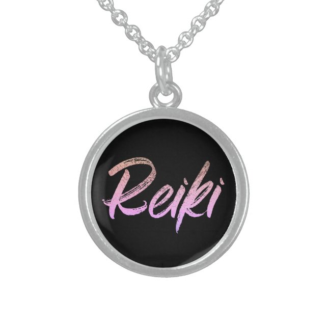 *~* Reiki Jewelry With Intention (R) Pink Text (Front)