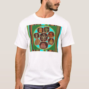 REIKI Karuna Healing Symbol Chakra Cosmic Tunnel T-Shirt