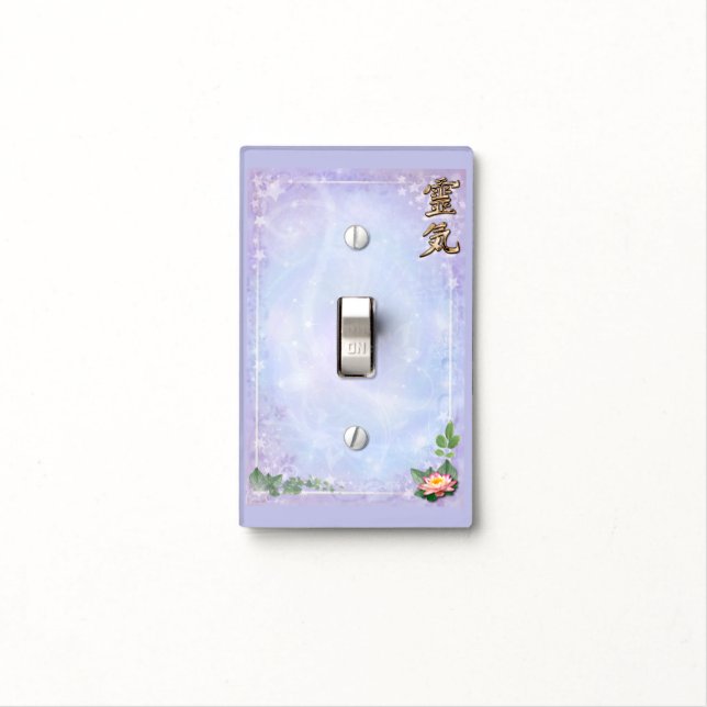 Reiki Light Switch Cover (In Situ)