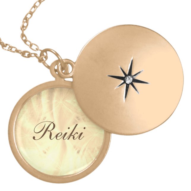 Reiki Locket Necklace (Front)