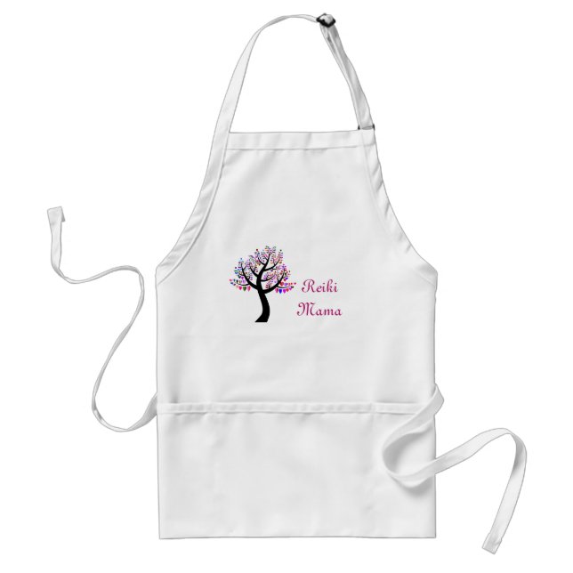 Reiki Mama Adult Apron (Front)