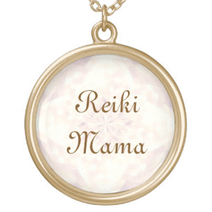 Reiki Mama Gold Plated Necklace