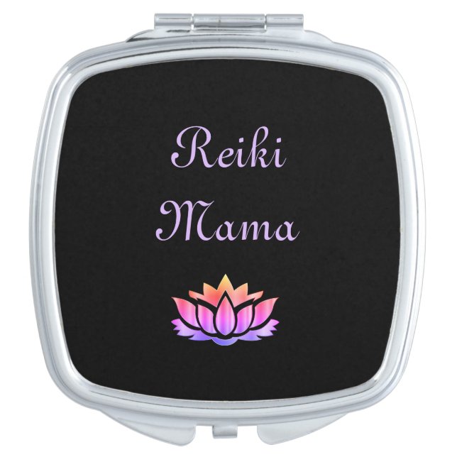 Reiki Mama Mirror For Makeup (Front)
