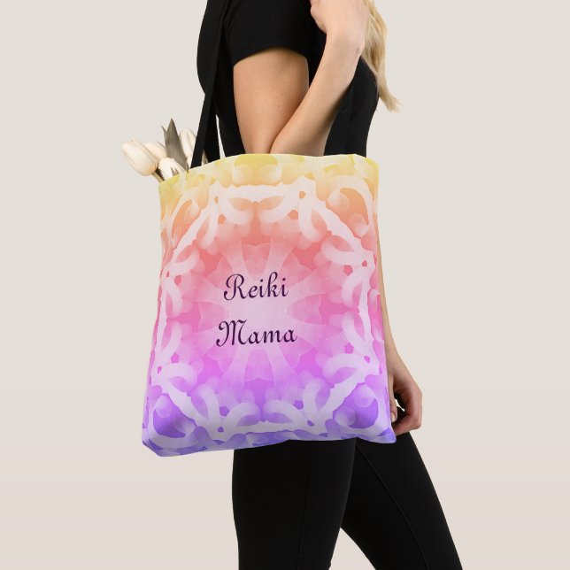 Reiki Mama Tote Bag (Close Up)