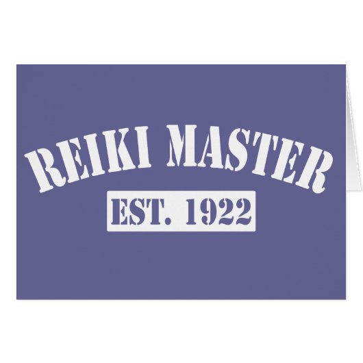 Reiki Master (Front Horizontal)