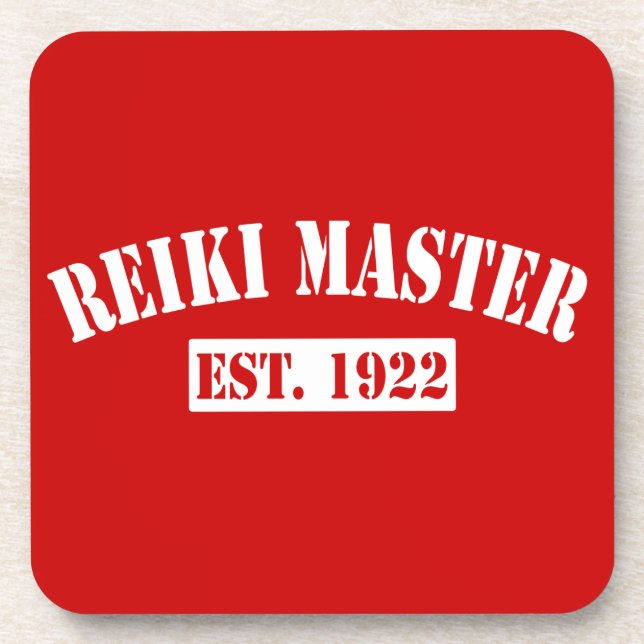 Reiki Master Beverage Coaster (Front)