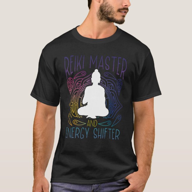 Reiki Master Chakra Healing Lightworker Holistic 4 T-Shirt (Front)
