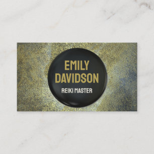 Reiki Master Energy Healer Spiritual Yoga Trainer Business Card
