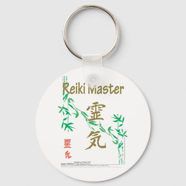 Reiki Master Keychain (Front)