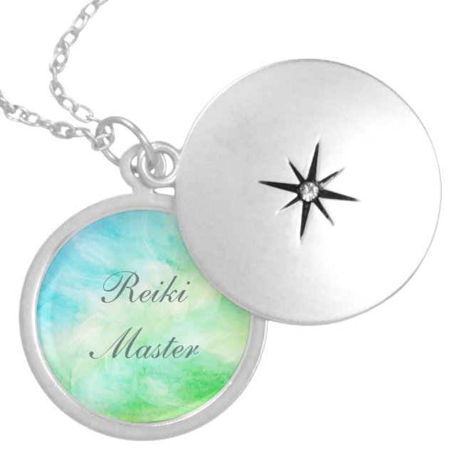 Reiki Master Locket Necklace (Front)