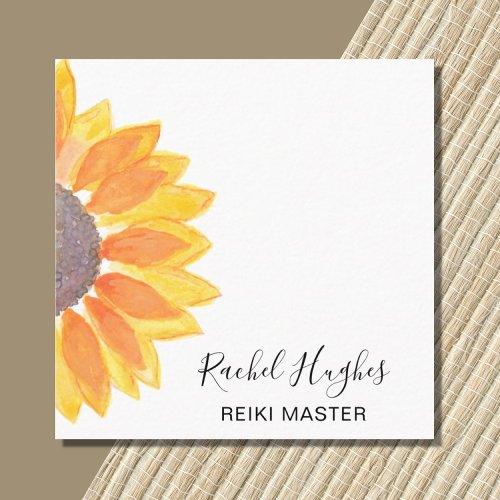 Reiki Master Minimal Business Card