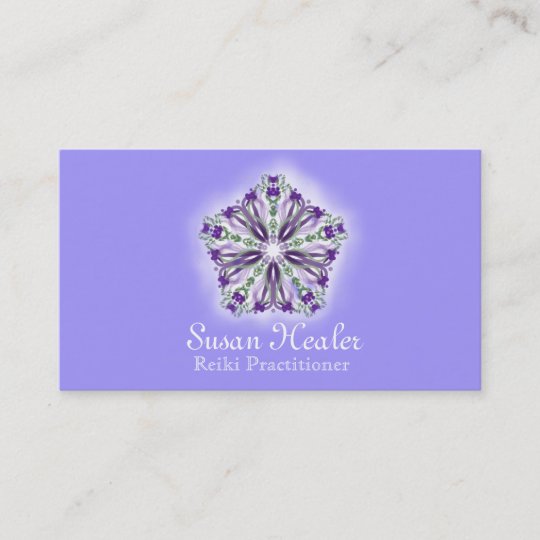 Reiki Master Or Practitioner Light Filled Business Business Card