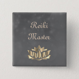 Reiki Master Pinback Button
