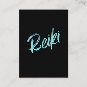 *~* Reiki Master Practitioner Healing Energy Business Card