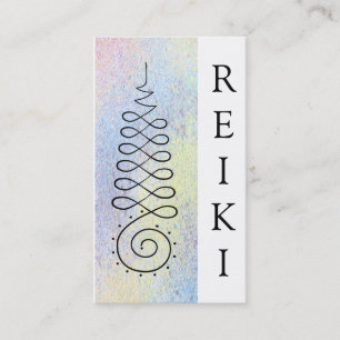*~* Reiki Master Practitioner Sacred Geometry Business Card