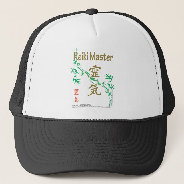Reiki Master Trucker Hat (Front)