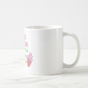 Reiki Masters Do It with Healing Hands Coffee Mug
