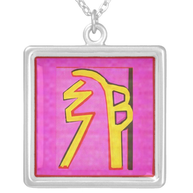 Reiki Necklace Pendant Healing Art (Front)