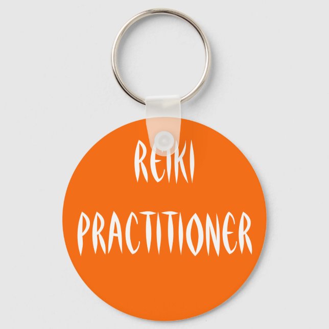 Reiki Practitioner Keychain (Front)
