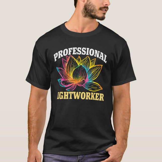 Reiki Practitioner Spiritual Healer Professional L T-Shirt (Front)