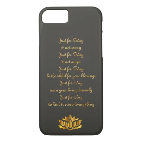 Reiki Principles iPhone 87 Case