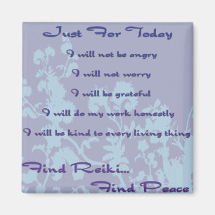 Reiki Principles Magnet