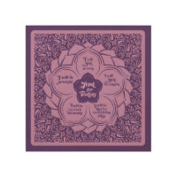Reiki Principles - Reiki Precepts in Lotus