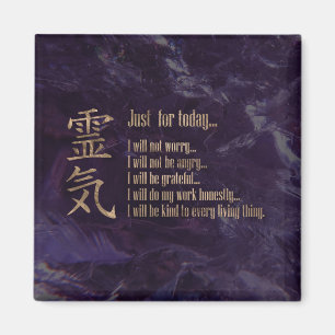 Reiki Principles - Reiki Precepts Magnet